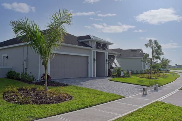 Residential Paver Driveway in Henderson, GA